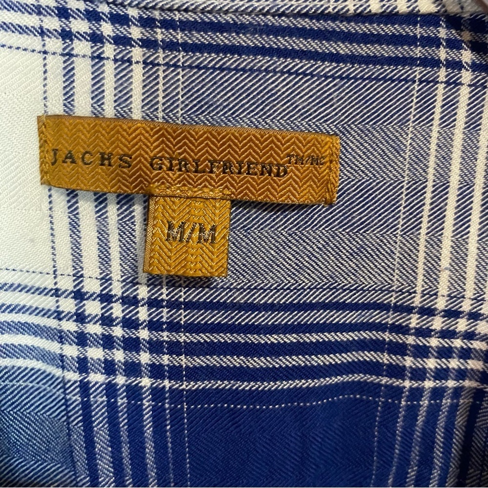 Jachs Girlfriend - Plaid Short Sleeve Shirt - M Vietnam - Picture 8 of 8